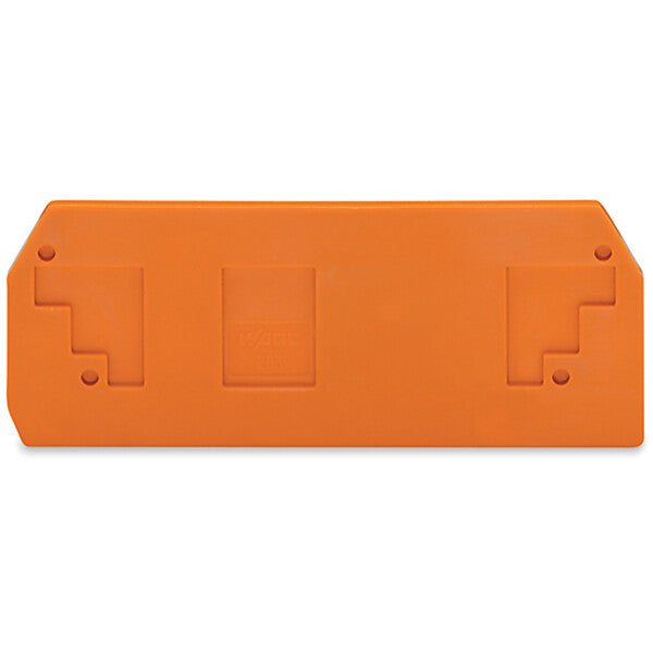 WAGO Abschlußplatte 2,5mm orange 283-328